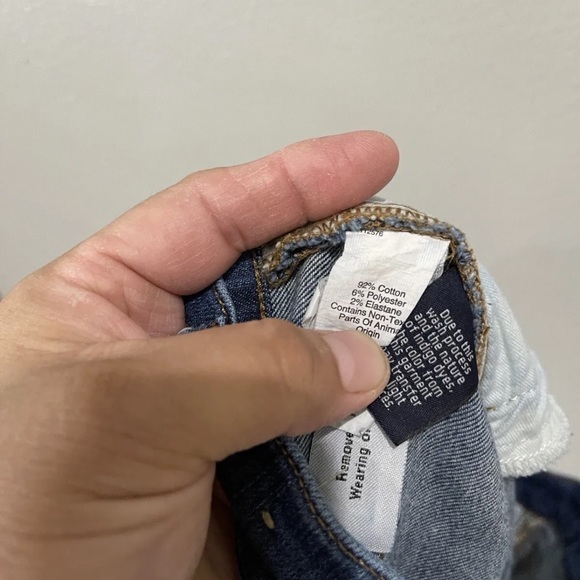 Women's Madewell High Riser Skinny Blue Jeans Size 32 x 27 inseam - Picture 10 of 10